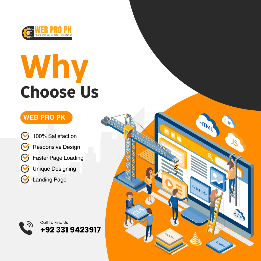 why choose us web pro pk